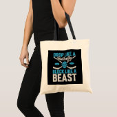 Hockey Goal Block als een Beest Tote Bag (Voorkant (product))