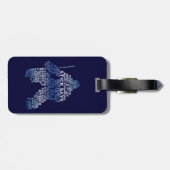 Hockey Goalie Bagagelabel (Achterkant horizontaal)