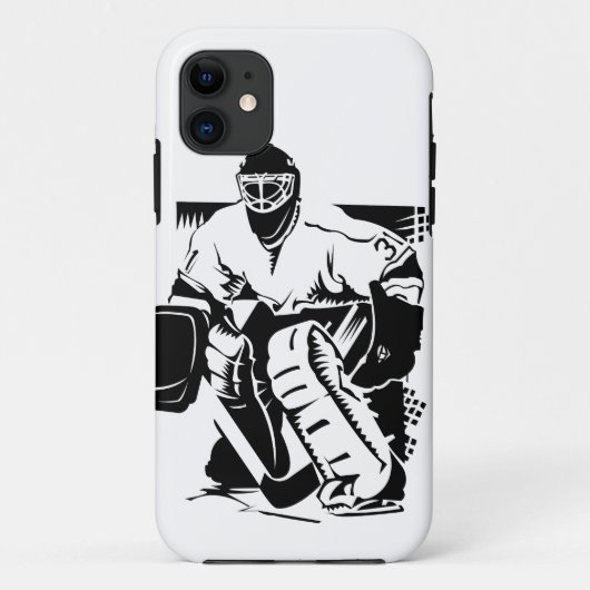 Hockey Goalie Case-Mate iPhone Case (Achterkant)