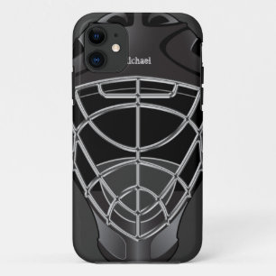 Hockey Goalie Helmet iPhone 11 Hoesje