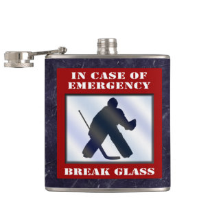 Hockey Goalie Hip Flask Heupfles