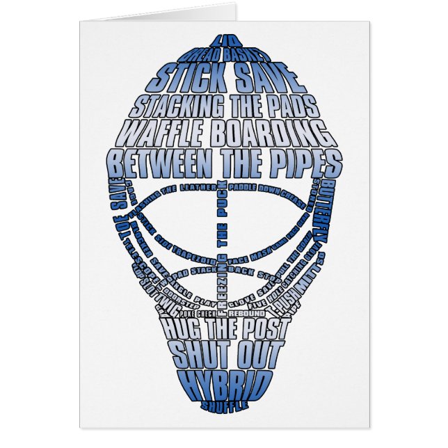 Hockey Goalie Mask (Voorkant)