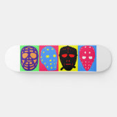 Hockey Goalie maskerbord Skateboard (Horizontaal)