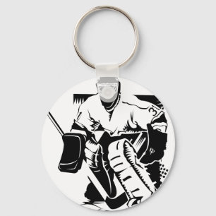 Hockey Goalie Sleutelhanger
