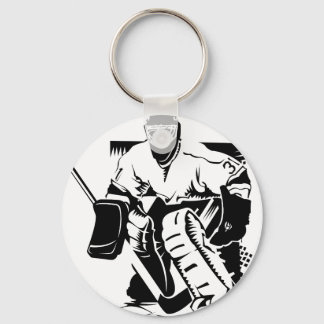 Hockey Goalie Sleutelhanger