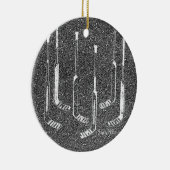 Hockey Goalie Sticks Keramisch Ornament (Rechts)