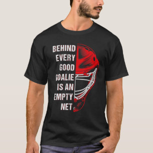 Hockey Goalkeeper Masker Player Outfit voor Ice Ho T-shirt