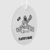  Hockey Goaltender Ornament (voorkant)