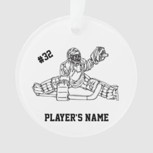  Hockey Goaltender Ornament
