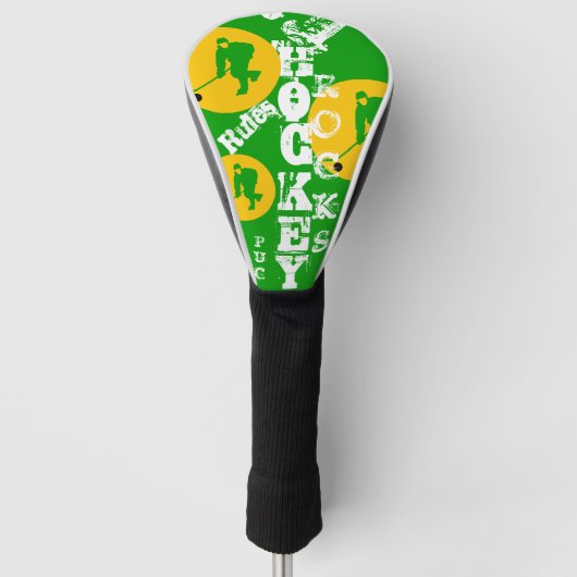 Hockey Golfheadcover (Voorkant)