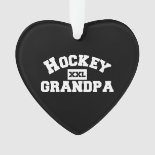 Hockey Grandpa Ornament
