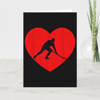 Hockey Hartvormige Veldhockey Liefde Kaart