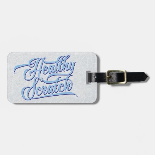 Hockey Healthy Scratch bagage Bagagelabel (Voorkant horizontaal)