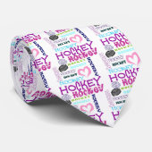 Hockey-herhaling Stropdas (Opgerold)