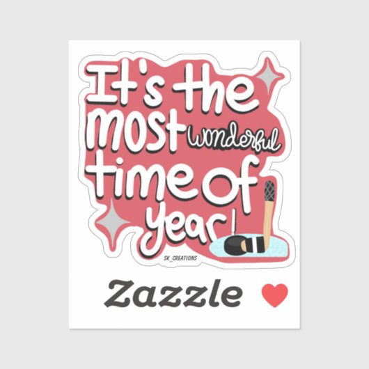 Hockey: Het is de mooiste tijd van het jaar Sticker (Vel)