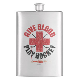 Hockey Hip Flask in het bloed afspelen Flacon