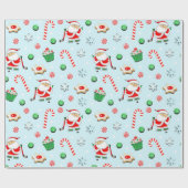 Hockey Holiday Gift Cadeaupapier (Vlak)