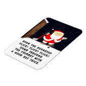 Hockey Holiday Gift Magneet (Linkerzijde)