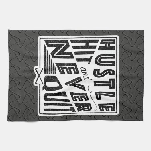 Hockey Hustle, Hit and Nooit eindigen met theedoek (Horizontaal)