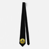 Hockey I Love custom design with stick and helm Stropdas (Voorkant)