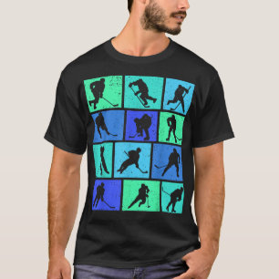 Hockey IJshockey Jeugd Jongens Kinder T-shirt