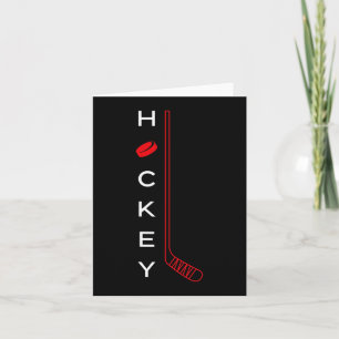 Hockey IJshockey Speler Gift 2 Kaart