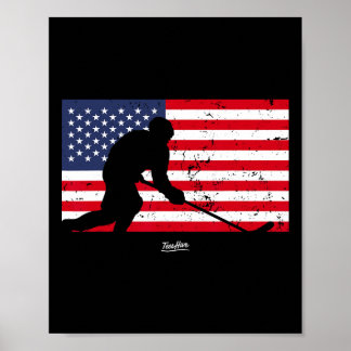 Hockey IJshockey Speler Gift 3 Poster
