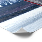 Hockey in de bergen oppakken poster (Hoek)