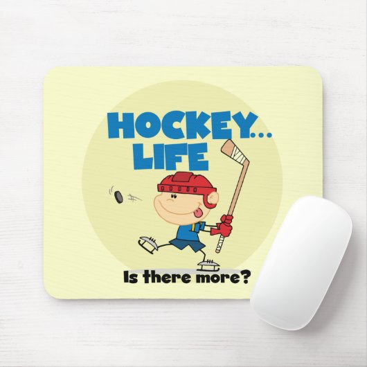 Hockey is er meer T-shirts en cadeautjes Muismat (Met muis)
