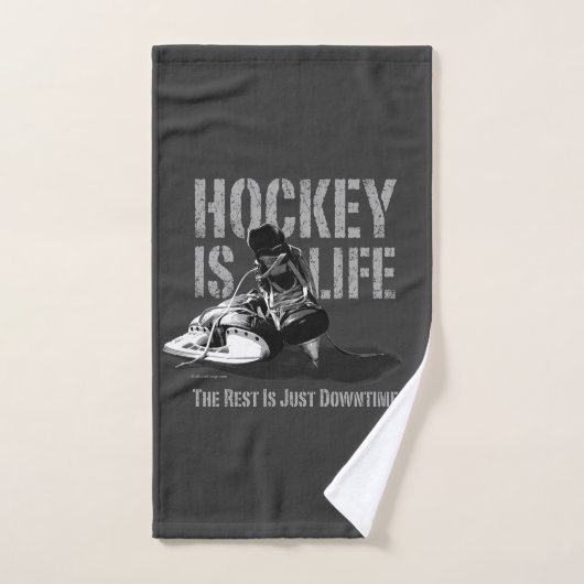 Hockey is leven bad handdoek (Handdoek)