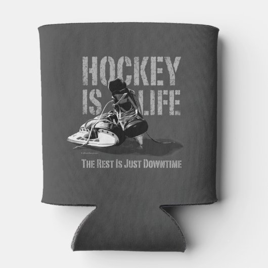 Hockey is leven blikjeskoeler (Achterkant)