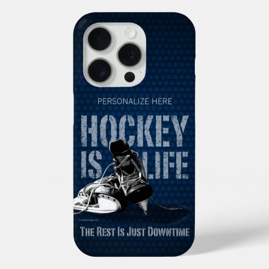 Hockey is leven Case-Mate iPhone case (Achterkant)