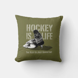 Hockey is leven kussen