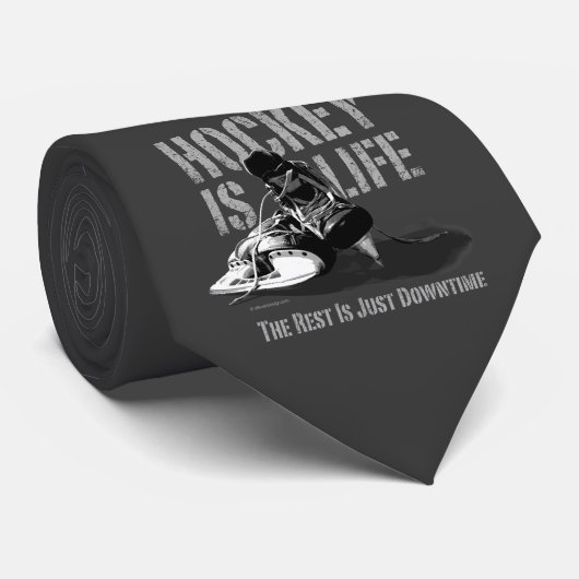 Hockey is leven stropdas (Opgerold)