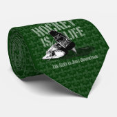 Hockey is leven stropdas (Opgerold)