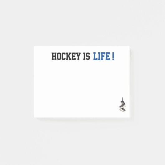  Hockey is Life Post Post-it® Notes (Voorkant)