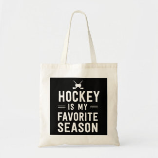 Hockey is mijn favoriete seizoen tote bag