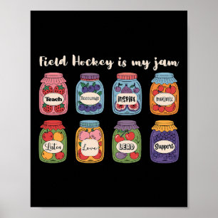 Hockey Is Mijn Passie Hockey Coach Poster