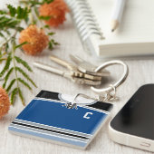  Hockey Jersey Keyring, Lacrosse Sleutelhanger (Voorkant Rechts)