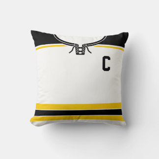 Hockey Jersey Name & Number Sjabloon Pillow Kussen