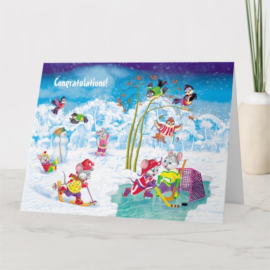 hockey kaart (Voorkant)