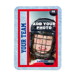 Hockey Kaart Souvenir Magneet