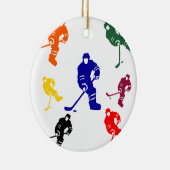 HOCKEY KERAMISCH ORNAMENT (Rechts)