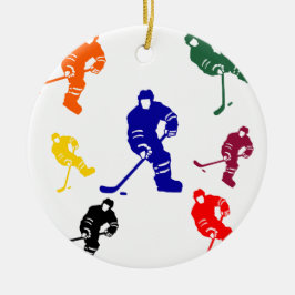 HOCKEY KERAMISCH ORNAMENT