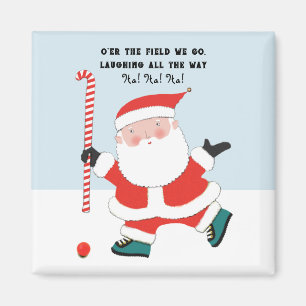 Hockey Kerst Kousen Vuller Magneet