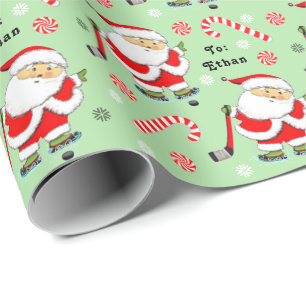 Hockey Kerstcadeau Inpakpapier
