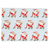 Hockey kerstfeestdag grote cadeautas (Achterkant)