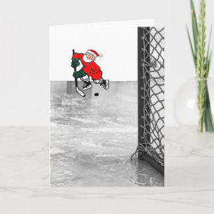 Hockey-kerstKaarten Feestdagen Kaart