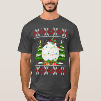 Hockey kerstmeisje t-shirt
