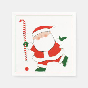 Hockey Kerstmis Servet